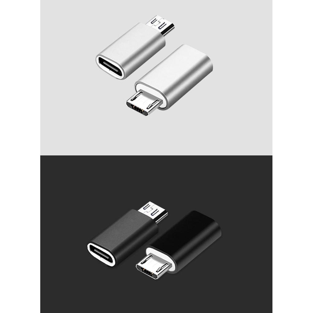 Mini Type-c Female To Micro USB Adapter 3.0 Aluminum Alloy USB-C Converter