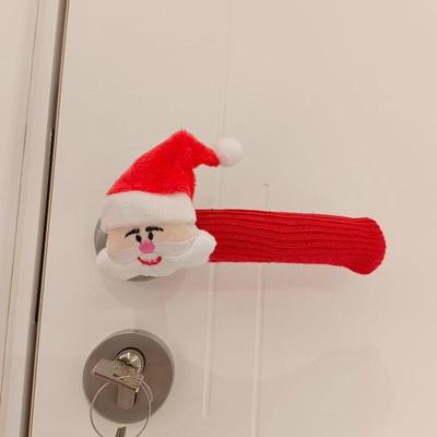 Chunhe Knitted Santa Claus Door Handle Covers