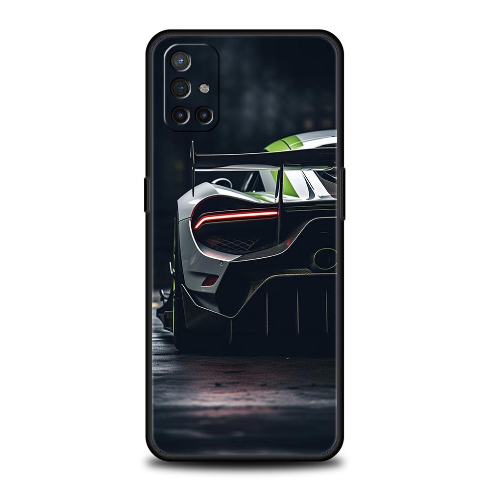 Super Car Sport Phone Case For OnePlus 12 11 10 9 8 7 7T Pro 12R 10R 9RT 9R 8T Nord N100 N200 N10 2T CE 2 5G Soft Black Cover