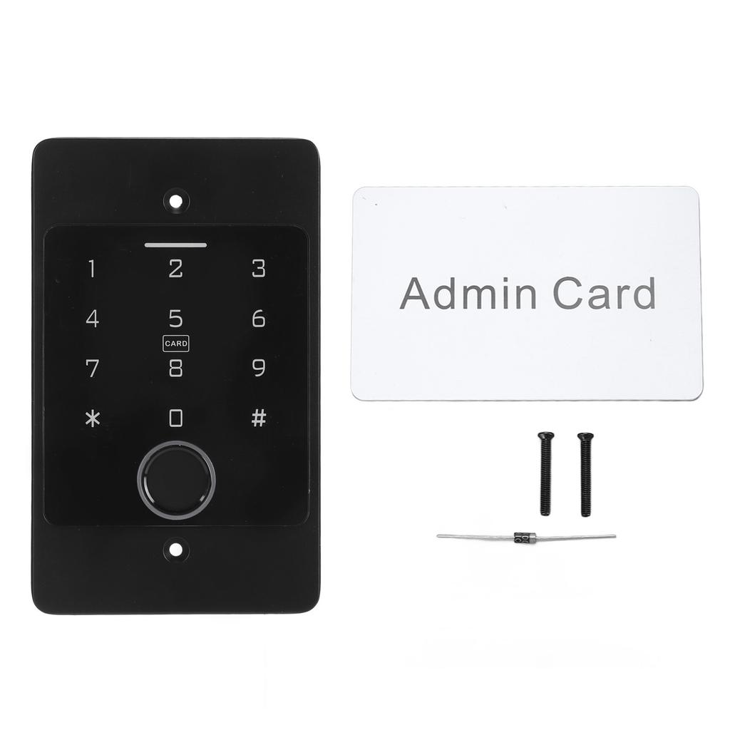 WiFi Access Control Keypad Waterproof Remote Control Versatile Fingerprint Door Lock Entry Keypad for Home Garage