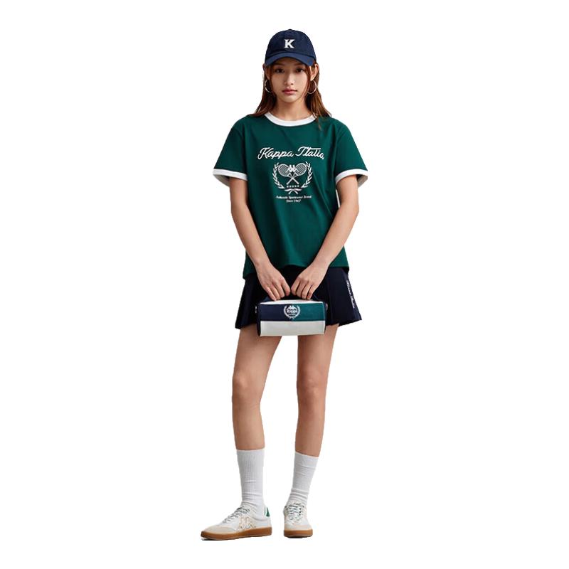 Kappa Women s 2024 Summer Running Short-Sleeve Sport T-Shirt S