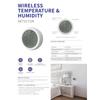 WLAN Thermometer Hygrometer Hygrometer Temperaturmessgerät verwendet für Raum Gewächshäuser Inkubator Weinkeller