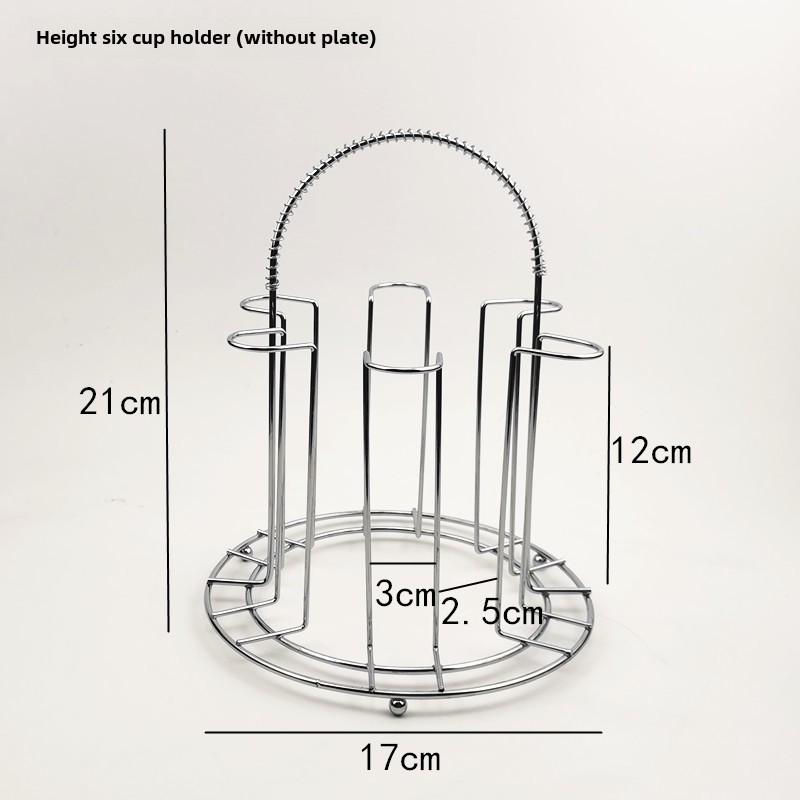 

Креативная железная стойка для чашек для домашнего хранения: Бокал для вина, подстаканник для чая