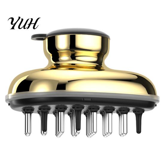 Scalp Treatment Brush Hair Oil Applicator Comb, Refillable Minoxidil & Roller Ball Massager, Dispenser for Men Women Comb