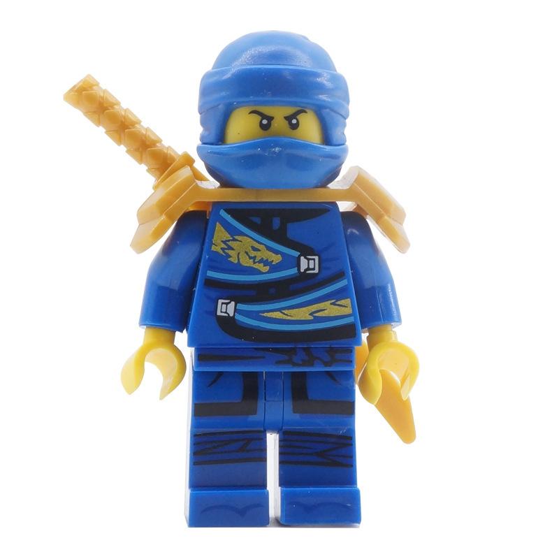 Ninja building block doll doll doll doll figurine assembly puzzle small particles assembly building block toy