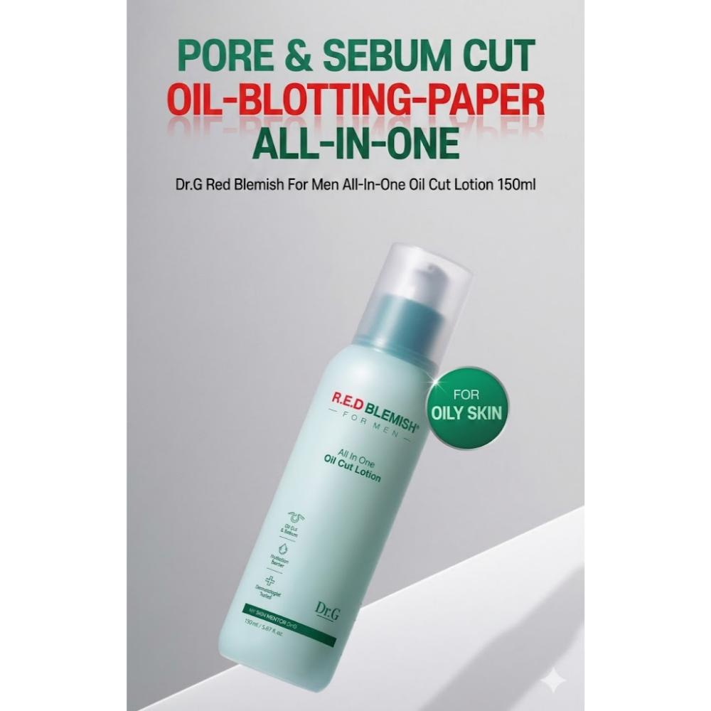 [Dr.G] Red Blemish For Men All In One Oil Cut Lotion 150ml
