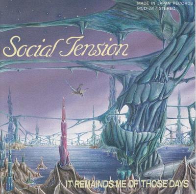 CD SOCIAL TENSION - It Remainds Me Of Those Days MCD2917 Made In Japan R 1990 Japan Rock Used