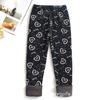 Mädchen Fleece-gefütterte Leggings: Herbst/Winter Kinder Bedruckte Slim-Fit Thermohose - Oberbekleidung Lange Hose