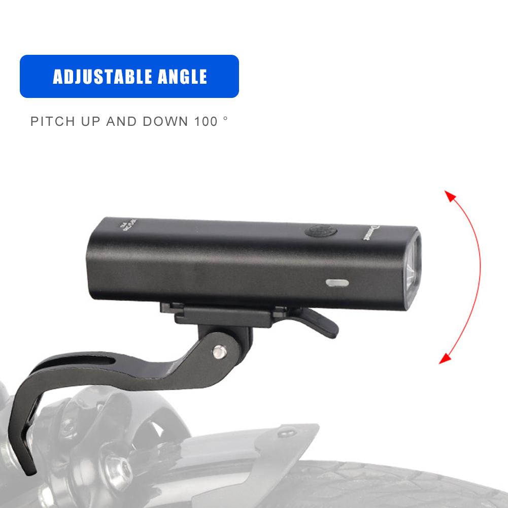 Bicycle Front Light Holder Adjustable Lamp Bracket Aluminum Alloy Camera Stand Sport Camera Lamp Mount Stand for Brompton GoPro