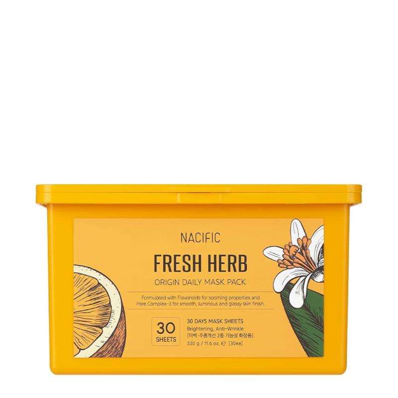 Fresh Herb Origin Daily Rebirth Mask Pack (30 masks)