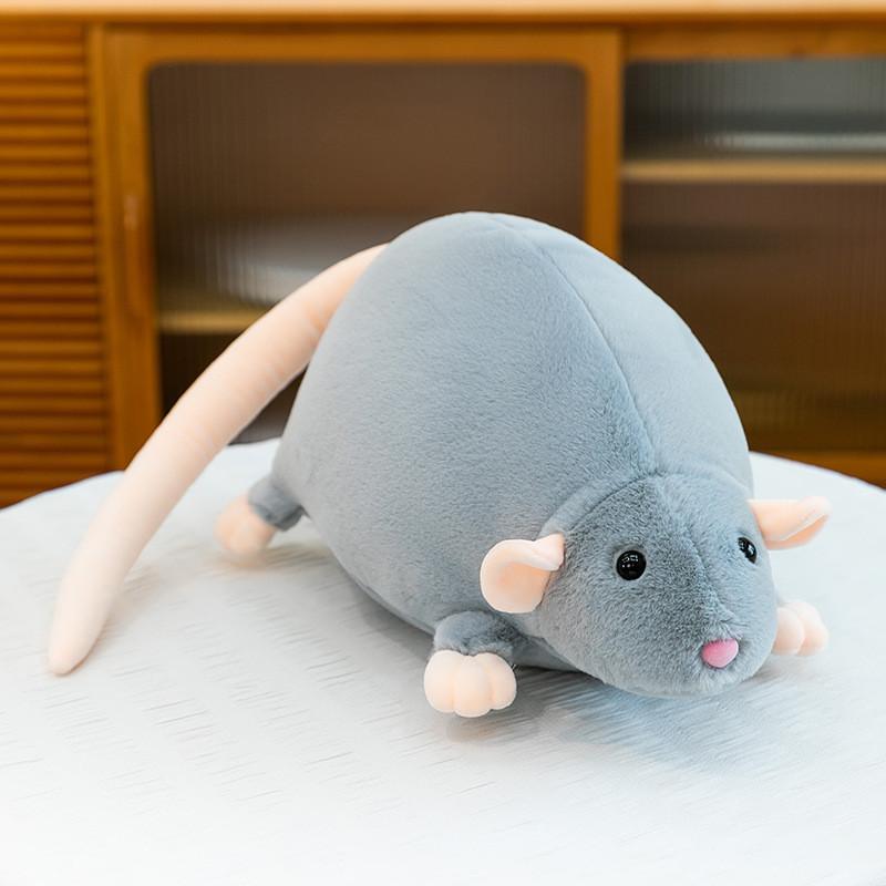Plush Cartoon Mouse Toy With Soft Pp Cotton For Kids Bedroom Decor