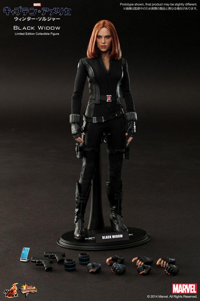 Film Mistrovské dílo Kapitán Soldier Postava Black Widow Amerika/zima 1/6