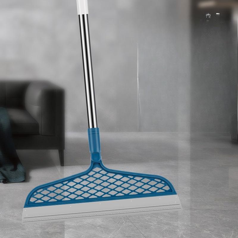 Silicone Magic Broom for Home - Multi-Functional Dry & Wet Squeegee for Floor & Glass, Efficient Water Wiper for Bathroom