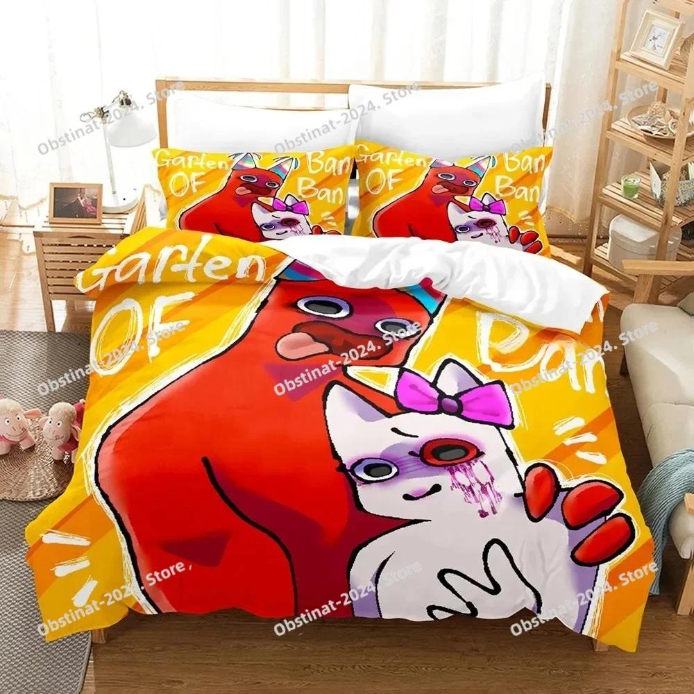 Garten Of Banban Beding Set Printed Bed Linen Set With Pilowcase Bed Soft Duvet Cover Soft Single Double Quen Super King-Sized Dimensionsd Dimensions