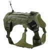 Adjustable Dog Harness Small Medium Large Breeds Waterproof Tactical Vest Outdoor Walking Safety Belt