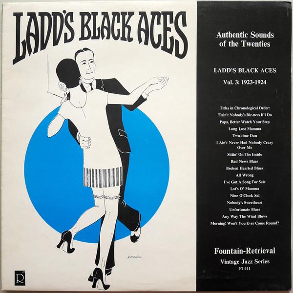 LP Record LADDS BLACK ACES  Vol. 3 19231924 FJ111 Fountain Record 1975 UK Jazz Used