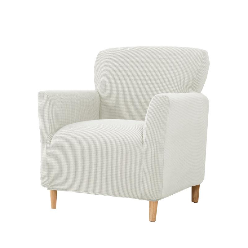 Водонепроницаемый чехол на кресло, эластичный чехол для одного дивана, мягкий эластичный чехол для одного маленького стула, чехлы для диванов для домашнего клуба, отеля 1PC