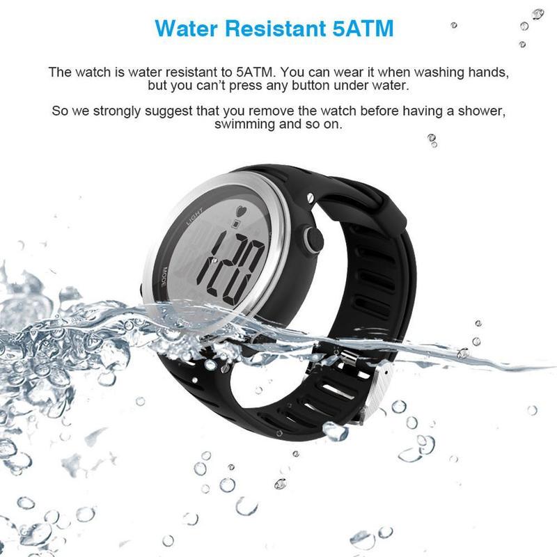 EZON T007 Cardiofrequenzimetro Orologio digitale Allarme Cronometro Uomini  Donne Orologi sportivi da corsa all'aperto acquista in modo economico —  spedizione gratuita, recensioni reali con foto — Joom