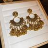 Fan, Lantern, Bell, Tassel Earrings, Fashionable French Style High-end Earrings for Women