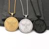 Archangel Saint Michael Medal Necklace for Women Men Stainless Steel Chain Gift Jewelry Accessory