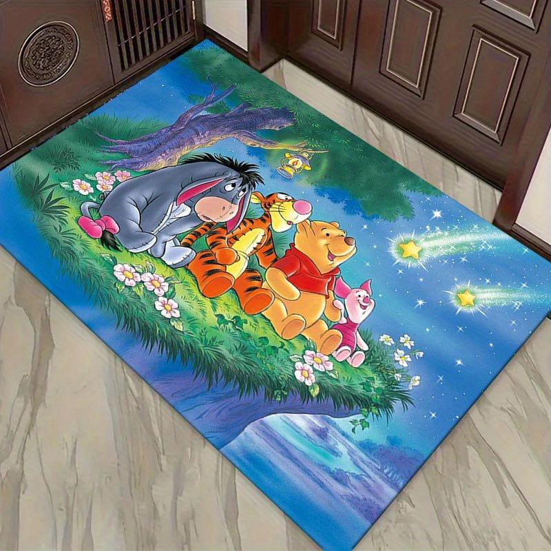 

1pc Winnie the Pooh Pattern Carpet Area Rug Non-slip Carpet Hand Washable Floor Mat Suitable For Living Room Bedroom Home Decor Room Decor C 60cm by 90cm