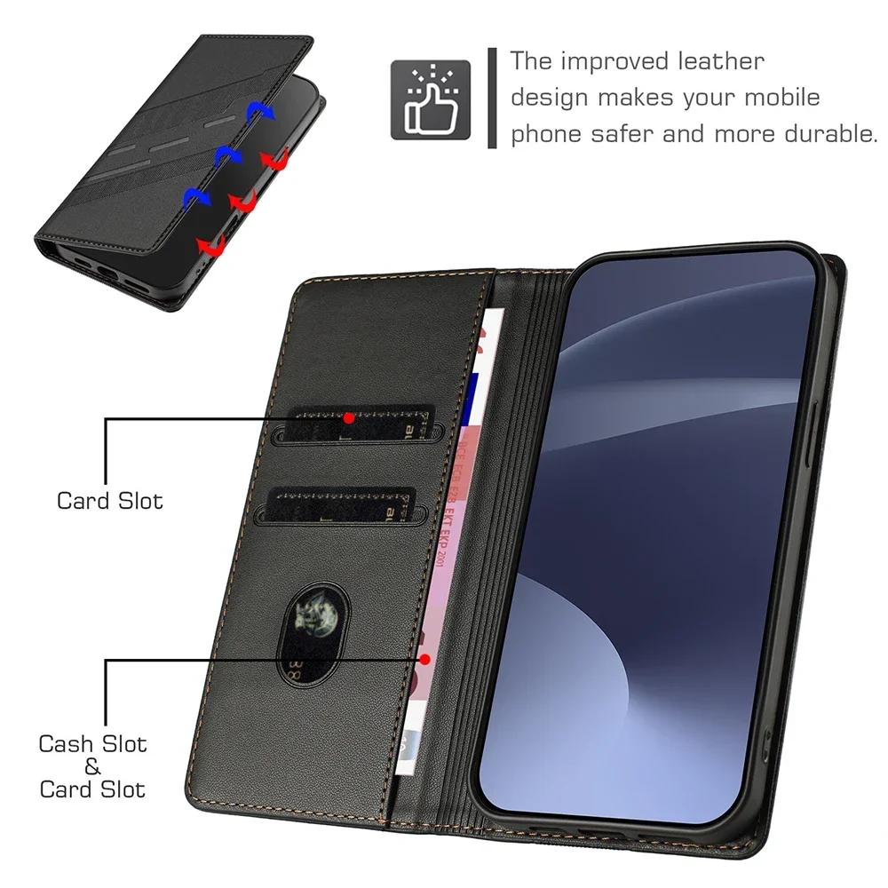 Stylish Leather Phone Cover For Infinix Hot 50 50i 40i 30i 30 Play Zero Note 40 Pro+ 40X Smart 9 8 Plus GT 20 Pro Embossed Cover
