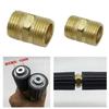 1/5Pcs Equal Double Male Straight Connector 1/2''3/4''1'' External Thread Car Washing Machine High-Pressure Pipe Extension Joint