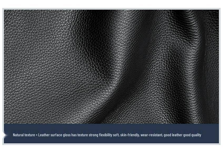 Ultra-Thin Genuine Leather Steering Wheel Cover for Geely Models