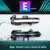MG Pilot Rearview Mirror Sequential Turn Signal with Dynamic DRL Blue Touch Modification
