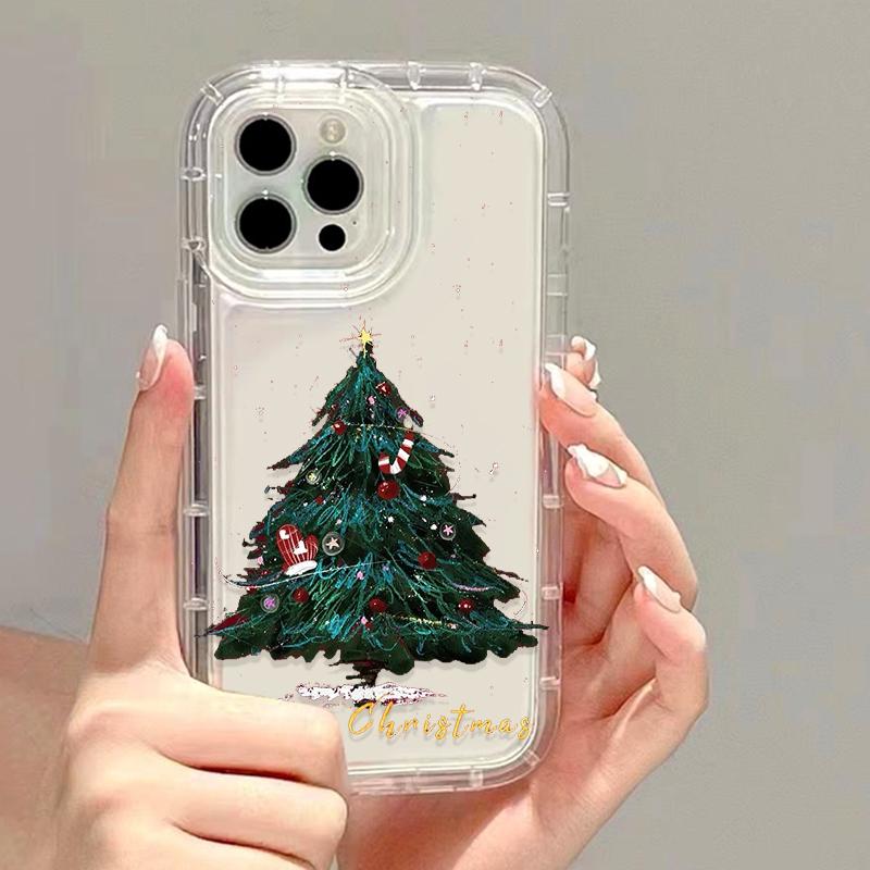 Husă Crăciun Fericit Pentru Samsung A55 5G S24 Ultra A54 A53 A15 A35 S23 S22 S21 S20 FE A34 A33 A32 A14 A13 A12 A52 A51 Fundă Moale