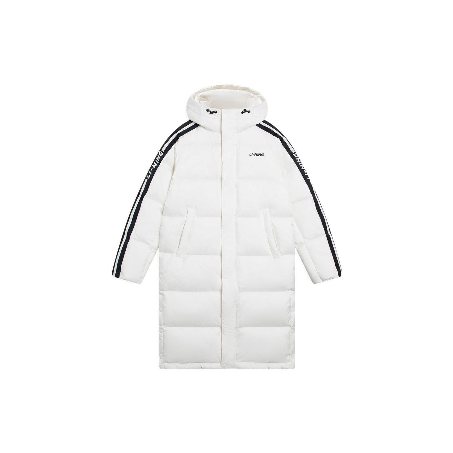 Li Ning Коллекция спортивной моды Пуховик Унисекс Белый AYMS335-2 XL