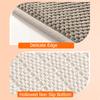Memory Foam Bath Mat Waffle Plaid Toilet Floor Mat Water Absorbent Bathroom Carpet Rugs Hotel Shower Room Doormat Tapis