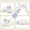 Witch Hat Atelier Brushbuddy Same Style Cute Fluffy Plush Toy Black White Poseable Stuffed Doll Anime Gift Cosplay Comic Con