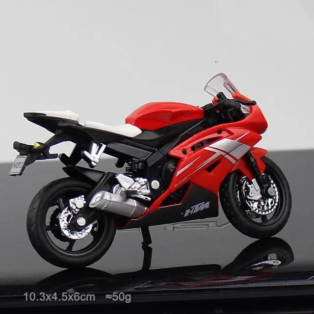 1:18 Diecast Motorcycle Model Workable Shock-Absorber Toy For Children Gifts Toy Decoration