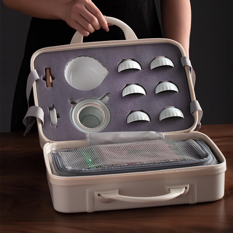 

Portable Ceramic Travel Tea Set