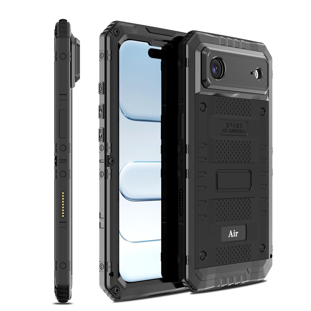 Metal Full Sealed Protection Waterproof Case For iPhone Air 17 Pro Max 17 Pro 17 IP68 Water Proof Shockproof Heavy Duty Cover