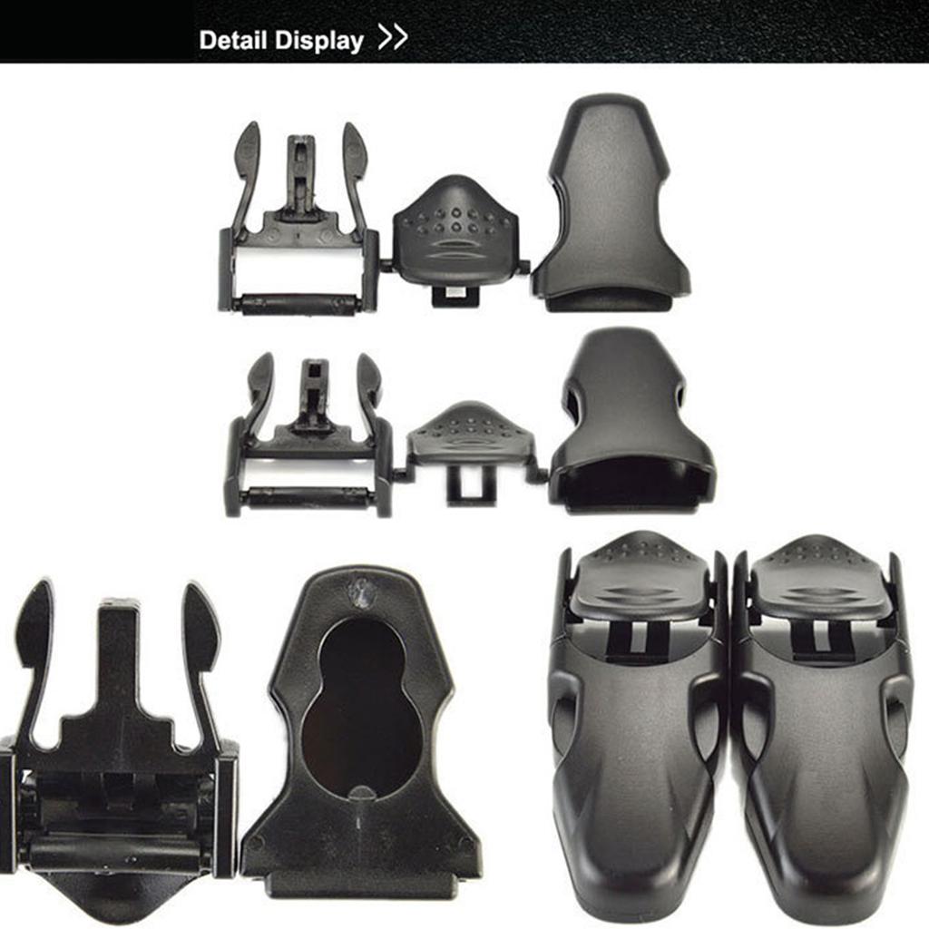 1 Pair Scubas Diving Fin Buckle Quick Side Release Buckles Swim Fins Accessories Buckle Clip Scubas Fin Strap Buckles