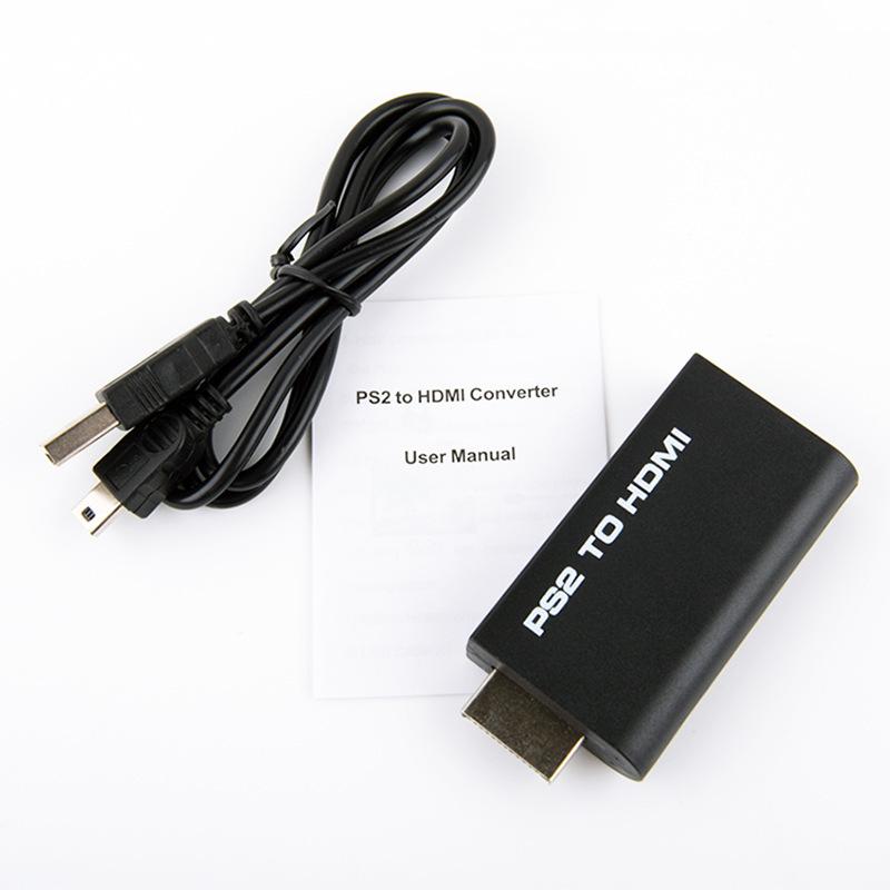 PS2 to HDMI Adapter: High-Definition Audio and Video Converter for PS2 Games
