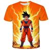 2026 Anime Dragon Ball Son Goku 3D Print Kids T Shirt Summer Fashion Casual T-shirt Boy Girl Unisex Children's Clothing T Shirt