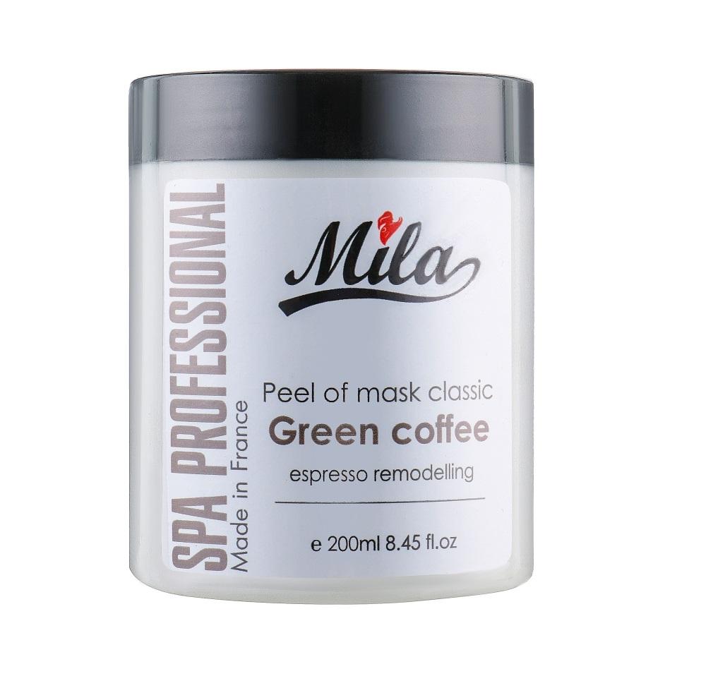 Alginate Mask Express Rejuvenation with Green Coffee Espresso Remodeling Mask Green Coffee Mila Perfect 200 G