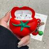 3D Tomato Cartoon for Apple Airpods Pro 3 2025 Pro 2 3 4 1 Headphone with Charm Headset Cases Airpod Pro3 Funda With Pendant