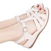 Mom sandals wedge heel new platform summer shoes muffin bottom flat fish mouth Roman shoes
