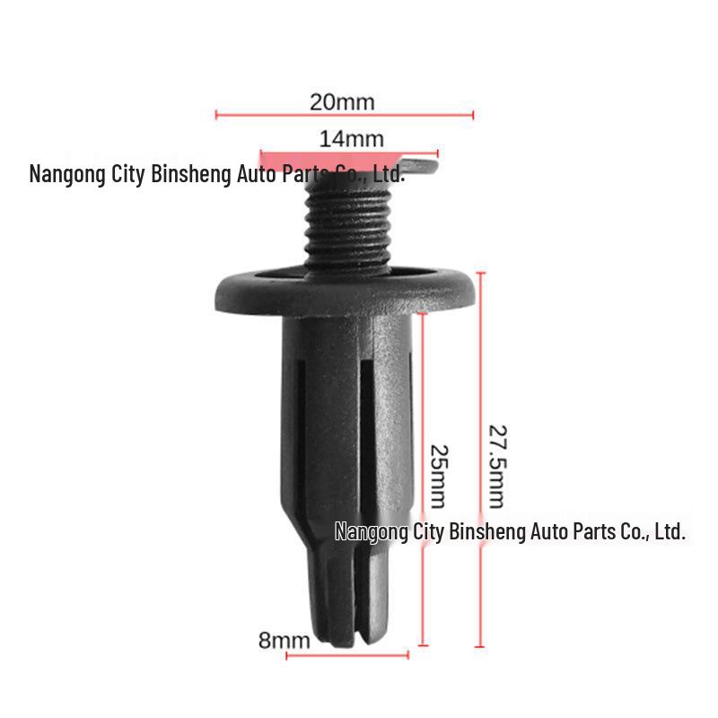 Chery Fengyun, Qiyun, Honda Bumper Clips & Expansion Fasteners