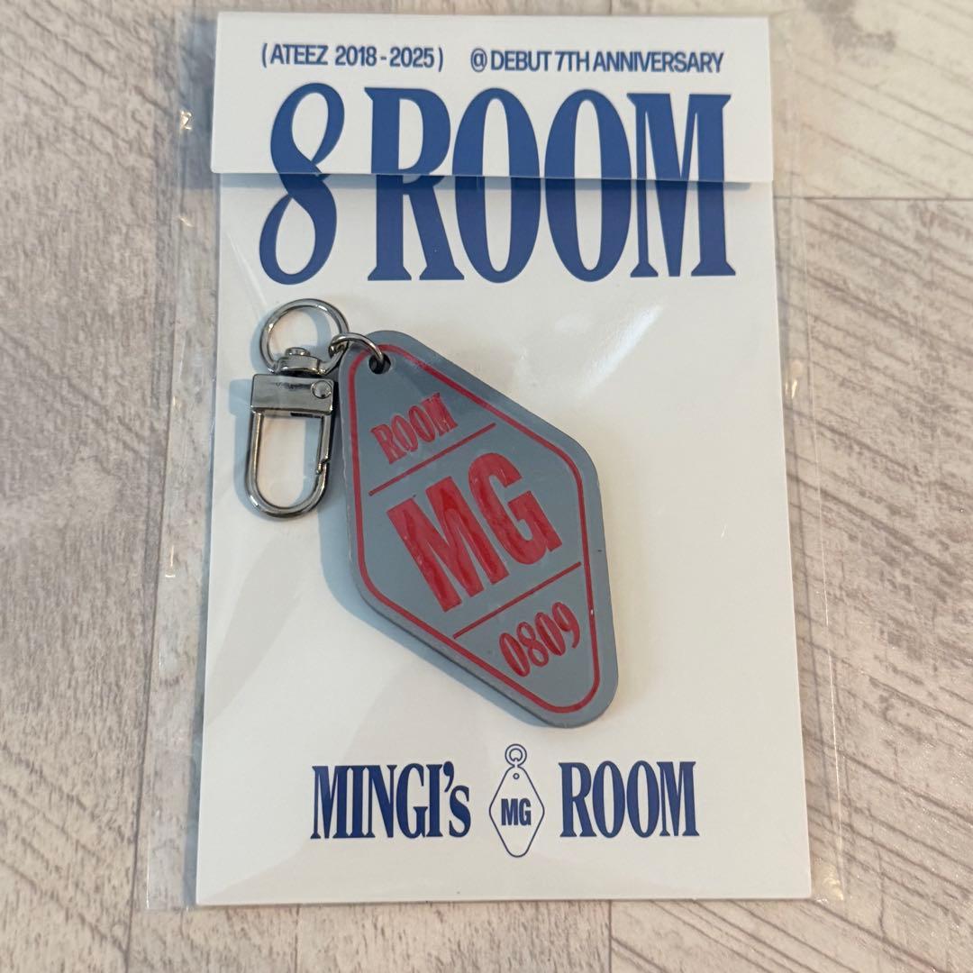 [USED] ATEEZ 8room Key Ring Mingi