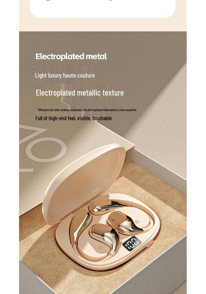 S86 Ear-hook Bluetooth Earbuds: Seamless Fit, High-Quality Sound, Sports & Gaming, Low Latency, Long Battery Life