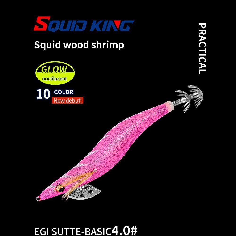 Japan Style Fishing Squid Jig Light Cloth Egi Octopus Bait Lure Shrimp Bait  Saltwater Fishing