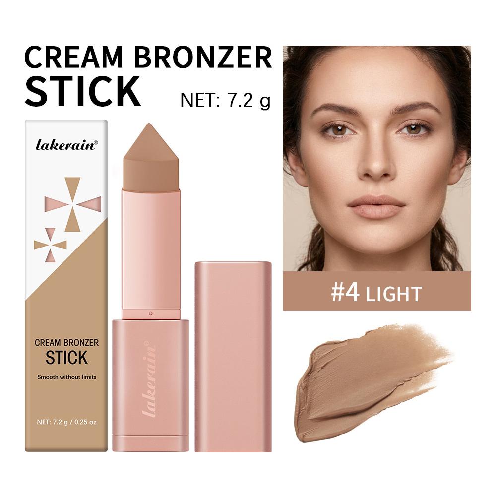 Xiaomi Cream Bronzer Stick and Contour Stick Bronzing Contouring Instant Highlights Dark Circles Face Contour Facial Foundation Makeup