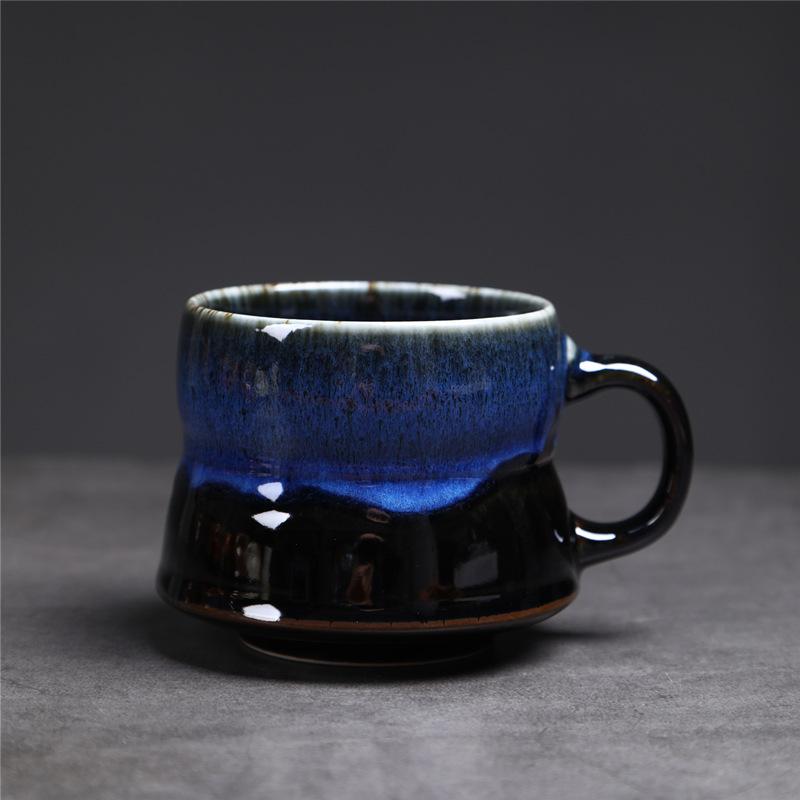 

Керамическая чашка в ближневосточном стиле с глазурью «хамелеон», бытовая чашка для воды, ретро чашка для кофе 320ml