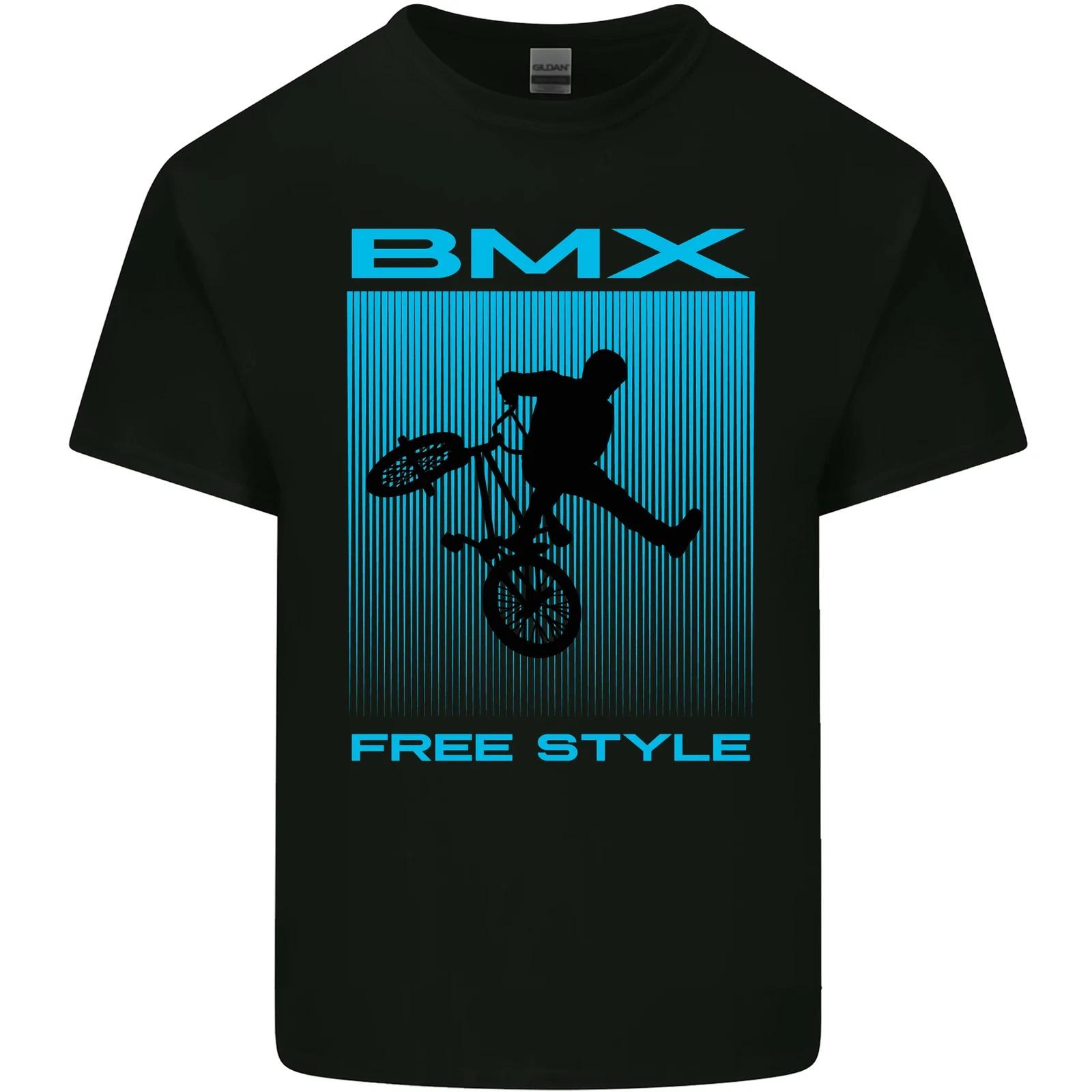 BMX Фристайл Велосипед Велосипед Детская Футболка Детская S