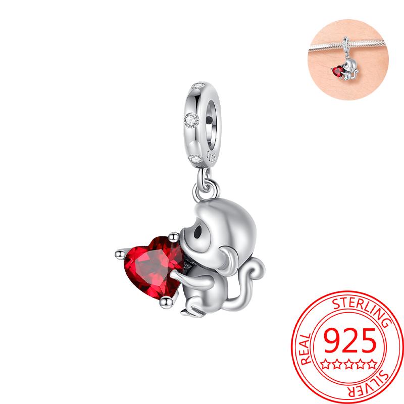 Copper Metal Charm Bead Component Bead Component Crown Lion Frog Charm Bead Component Compatible With Bracelet High Quality Fine Jewelry Authentic